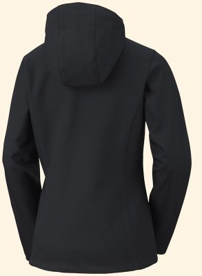 columbia softshell hooded jacket